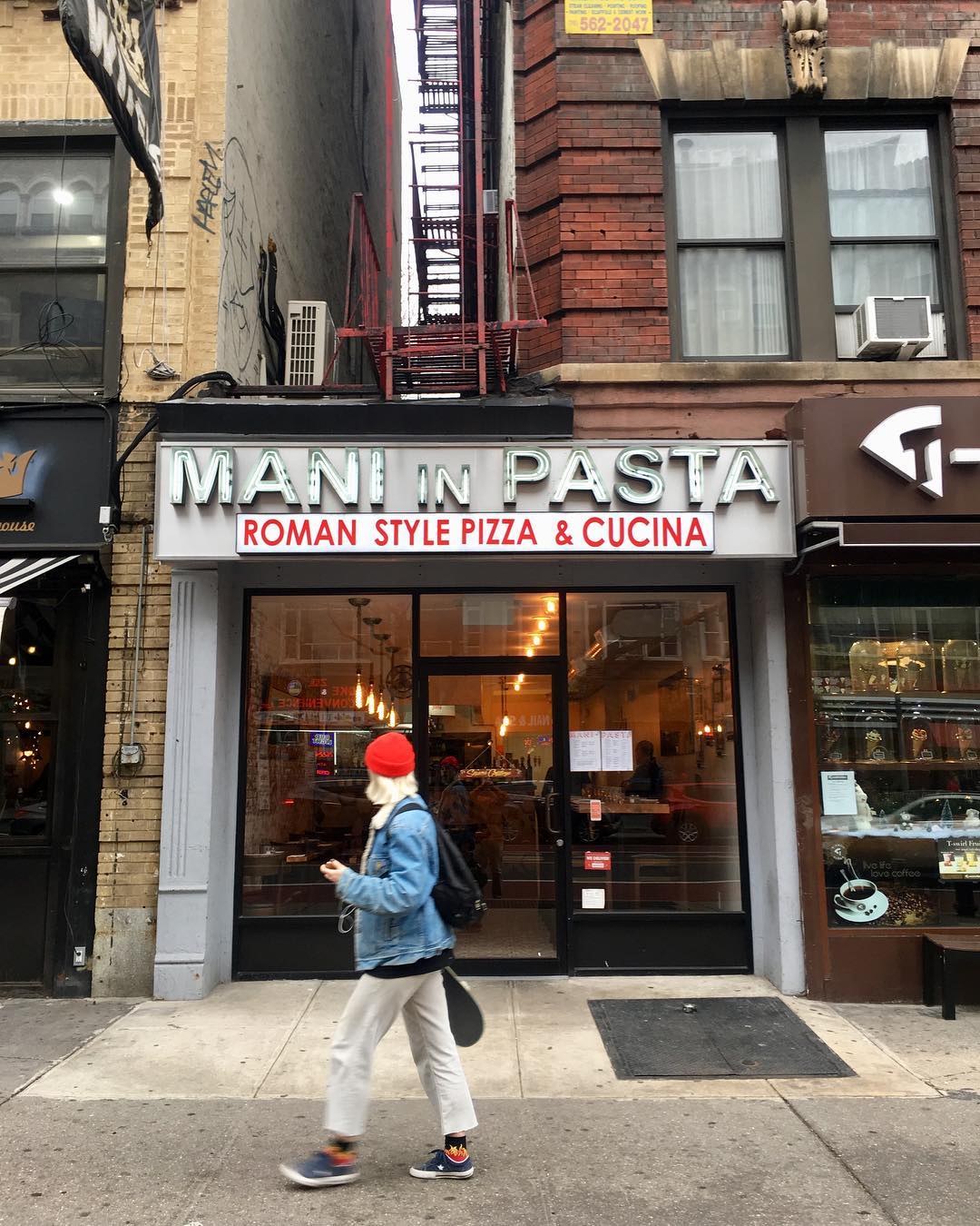 More Roman pizza at Mani In Pasta